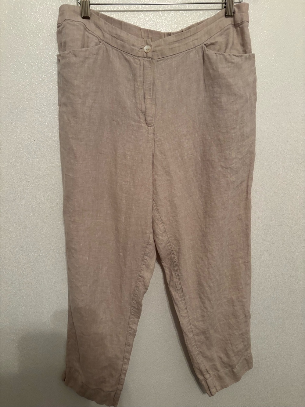Chicos crop linen pants 2.5 ( 12)